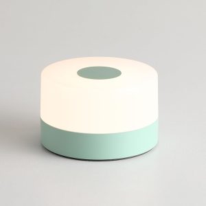 Rechargeable Baby Night Light LED Nursery Lamp Touch Lights, Dimmable and 3 Color Temperature Adjustable Bedside Night Light for Kids, Breastfeeding, Green